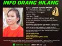 Info Orang Hilang Atas Nama Jasmin Rofifah Rahma