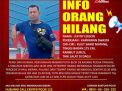 INFORMASI ORANG HILANG NAMA JEFFRY EDISON