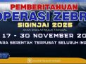 Polda Jambi Akan Gelar Operasi Zebra Siginjai 2025