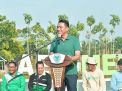 Bupati Batanghari, Muhammad Fadhil Arief, SE melakukan Senam Bersama