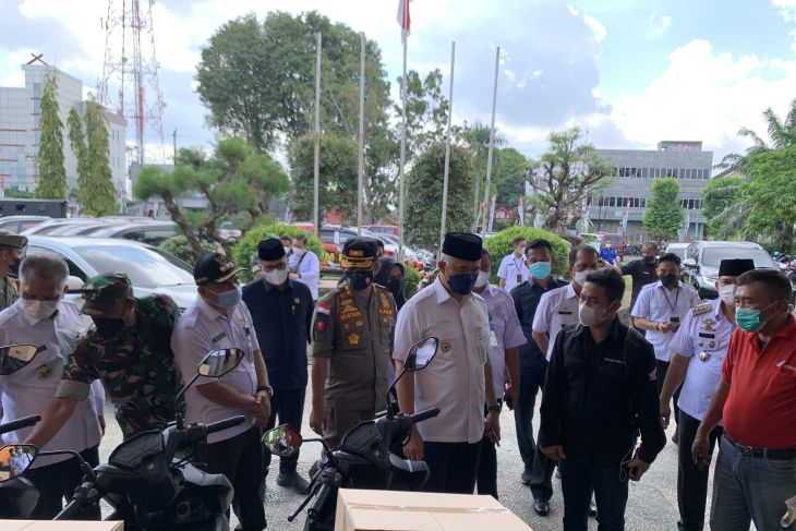 Walikota Fasha Berikan 22 Motor Dinas Ke Lurah Sekota Jambi