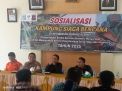 Dinas Sosial Kabupaten Kerinci Gelar Sosialisasi Kampung Siaga Bencana di Kecamatan Gunung Kerinci