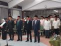 Bupati Batanghari melantik dan mengambil sumpah Ketua dan Wakil Ketua BAZNAS Kabupaten Batanghari.