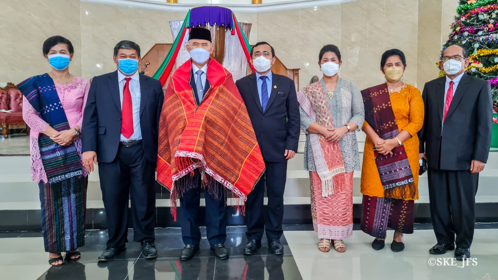 Walikota Jambi Hadiri Peletakan Batu Penjuru dan Penahbisan Gereja HKBP Syalom