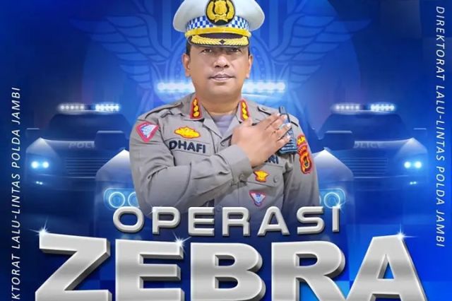 Siapkan Surat Kendaraan Anda, Polda Jambi Akan Gelar Operasi Zebra Selama 14 hari