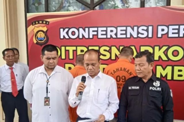 Ditresnarkoba Polda Jambi Amankan Sabu Senilai Rp9,1 Miliar siap edar