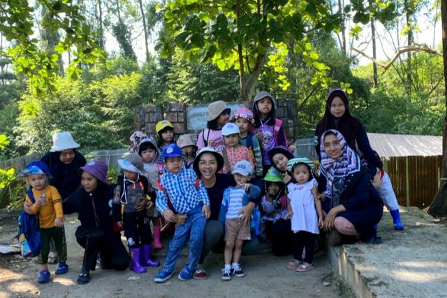 Ceria Bimbel, Tempat Bermain dan Belajar Anak Dengan Konsep Alam Terbuka
