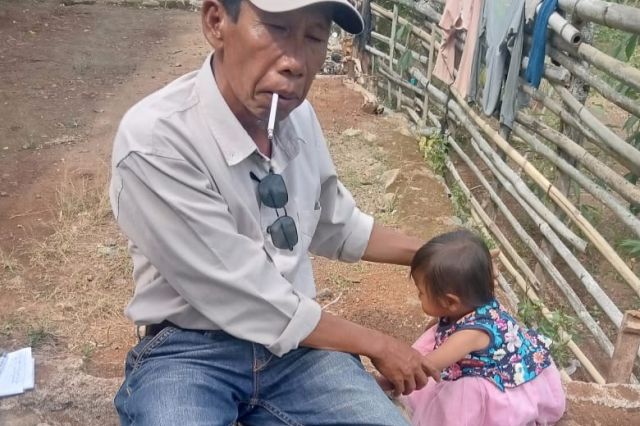 Wartawan Sjbnews Kembali mencari Fakta Tentang Kasus Stunting Dilapangan.Agar Penggunaan Uang Negara Terlaksana Secara Transparan