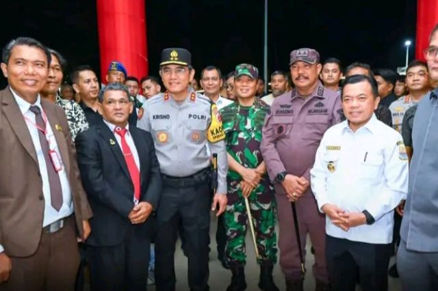 Pantau Perayaan Natal, Forkopimda Jambi Kunjungi Gereja HKBP