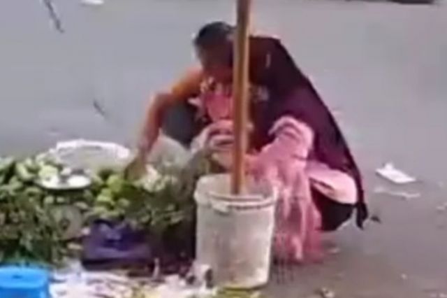 Nurmi Purba, Pedagang Lansia di Pasar Parluasan Siantar Jadi Korban Pencurian