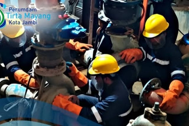  8 Hari Perbaikan, Aliran Air PDAM Tirta Mayang Akan Turun, Warga Diimbau Tampung Air