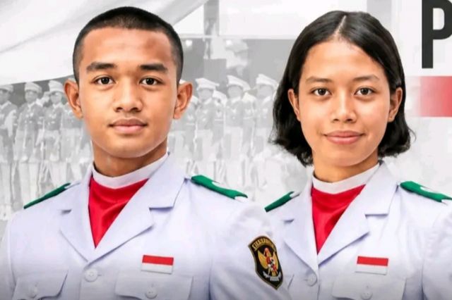 Gussa Oliver Nainggolan dan Felesia Rismaito Munthe Wakili Sumatera Utara sebagai Calon Paskibraka Tingkat Pusat 2026