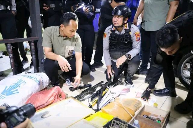 Meski Mendapat Perlawanan, Kartel Narkoba Di Bantaran Rel Tembung Kembali Di Gempur