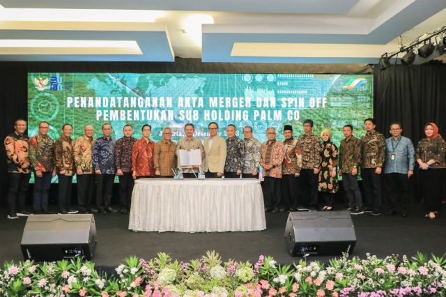Sub-Holding Palmco Dan SupportingCo Resmi Terbentuk