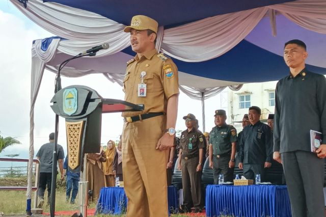 Pj. Bupati Kerinci Asraf Pimpin Apel Deklarasi Damai dan Penandatanganan Fakta Integritas Netralitas ASN Menyongsong Pemilu 2024
