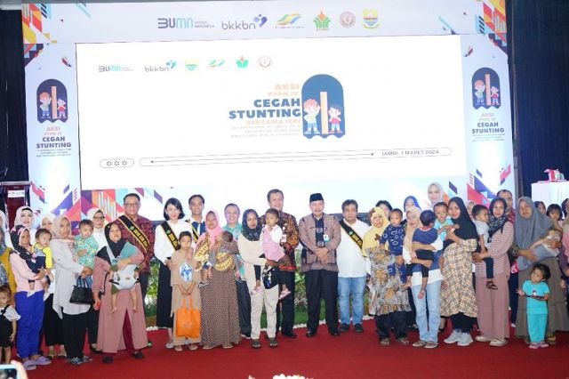 PTPN IV PalmCo Tanggulangi 1.100 Anak Dari Stunting Wujudkan Indonesia Emas 2045