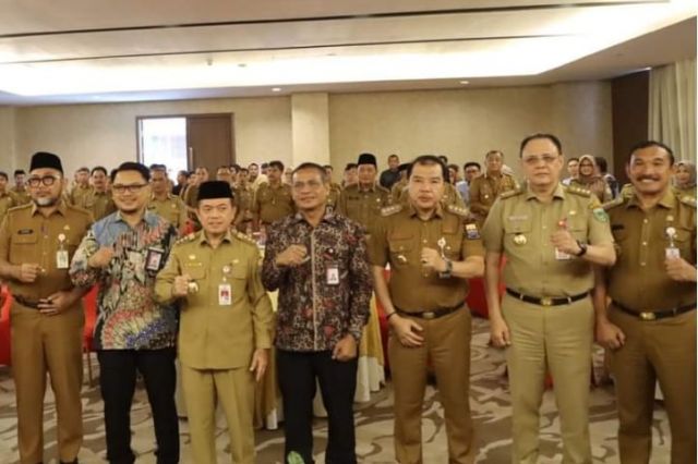 Pj Bupati Asraf Hadiri Rakor Sinergi dan Penguatan Pemberantasan Korupsi