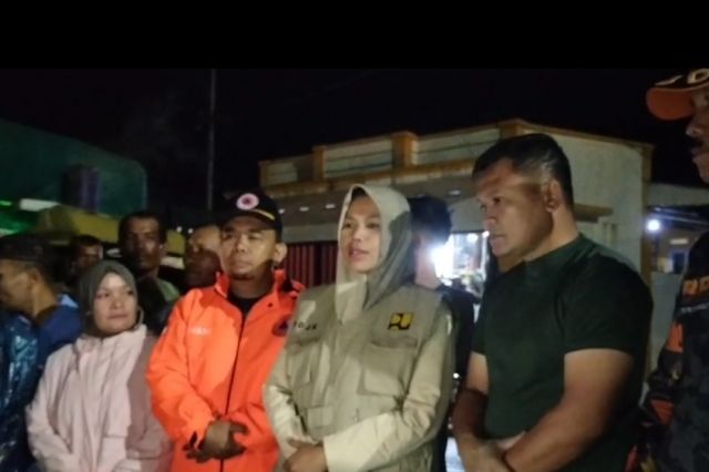 Tanggapi Laporan Banjir, Tim Satgas Tanggap Darurat Kerinci Langsung Turun Ke Lokasi