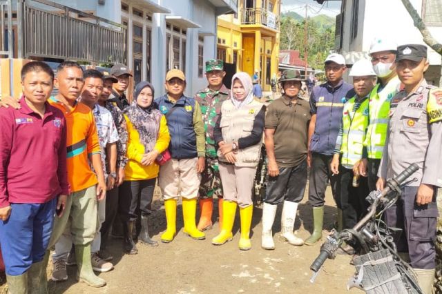Gerak Cepat Satgas Tanggap Darurat Kerinci Langsung Telusuri Penyebab Banjir di Desa Semumu