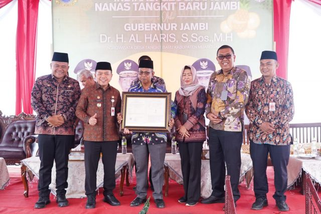 Terima Sertifikat Indikasi Geografis, Komoditas Nanas Tangkit Baru Jadi yang Pertama di Indonesia