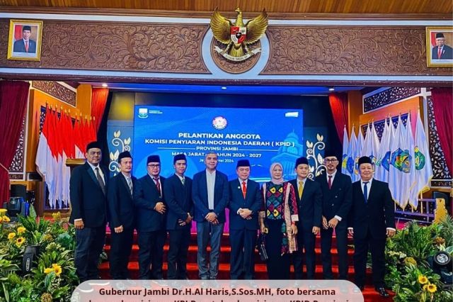 Kemas Alfajri Ketua KPID Provinsi Jambi Periode 2024-2027