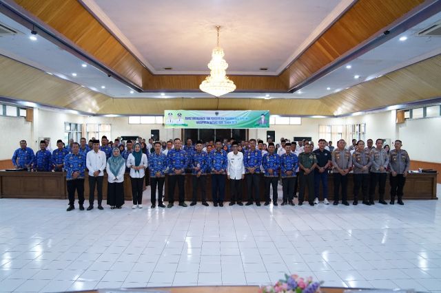Wakil Bupati H. Bakhtiar Hadiri Rapat Koordinasi Tim Percepatan Penurunan Stanting (TPPS) Kabupaten Batang Hari Tahun 2024