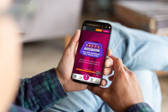 Generasi Happy Tri 2024 Dimulai di Jambi, Gen Z Siap Unjuk Kreativitas Digital