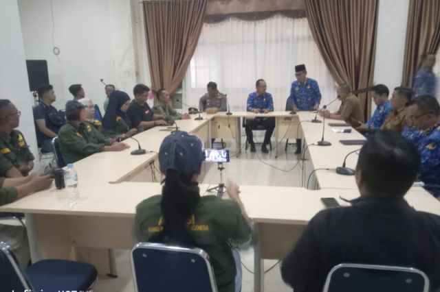 Wakil Bupati Kerinci H. MURISON Sambut Gembira Silaturahmi Anggota Aliansi Wartawan Siber Indonesia