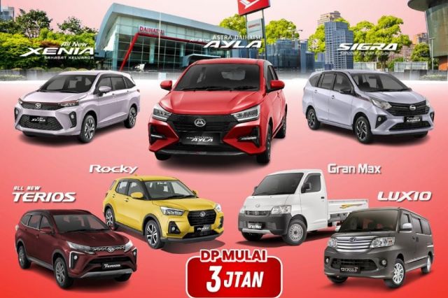 Promo Merdeka Daihatsu Jambi, Dp Hanya 3 jt an Saja!!