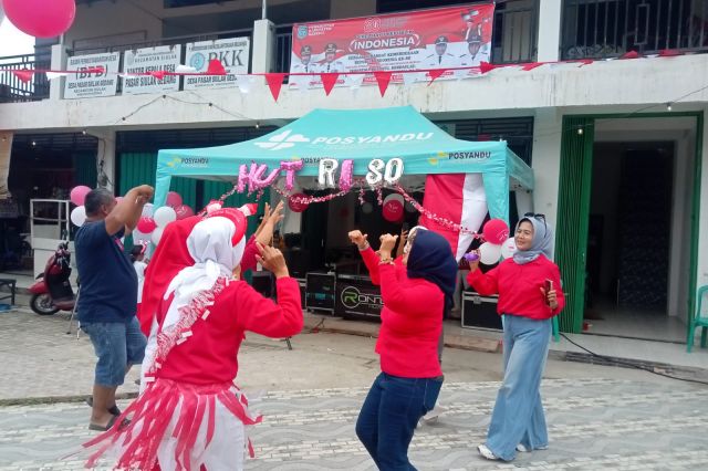 Perayaan Hut Ri ke-80 Di Desa Pasar Siulak Berlangsung Meriah Dan Spektakuler