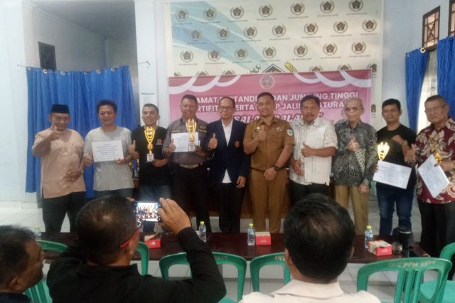 Berlangsung sukses, Turnamen Domino PWI Provinsi Jambi 2025 Resmi Ditutup