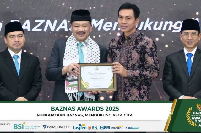Fadhil Bergerak, Batang Hari Mengeliat Dua Penghargaan langsung di Dapat BAZNAS Award dan Kepala Daerah Award 2025