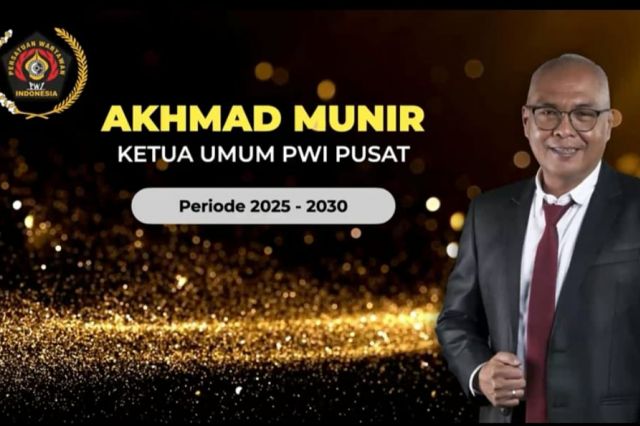 Resmi, Ahkmad Munir Terpilih Sebagai Ketua Umum PWI Pusat 2025–2030