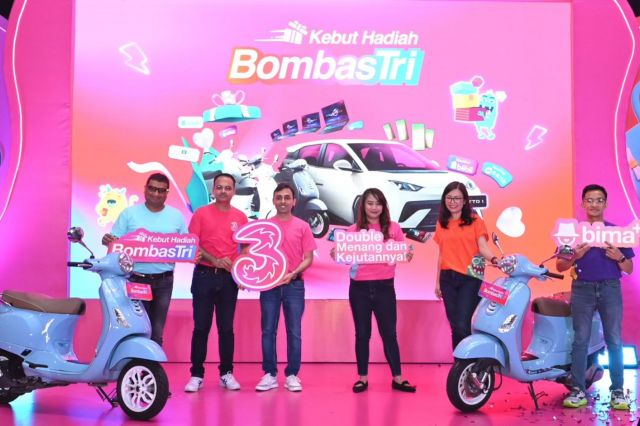 Ribuan Hadiah Menanti! Tri Kembali Gelar Kebut Hadiah BombasTri