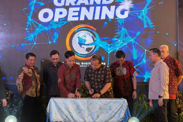 PT Global Digital Core Teken MOU dengan Sejumlah Perusahaan Telekomunikasi, Disaksikan Wakil Bupati Tanjab Timur