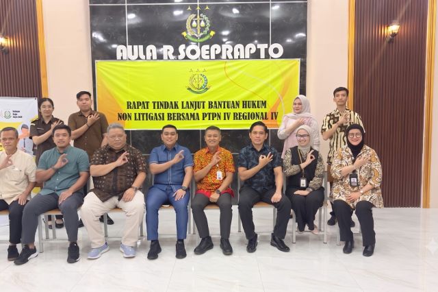 Perkuat Pengamanan Aset, PTPN IV Regional IV Jambi Gandeng Kajari Muaro Jambi