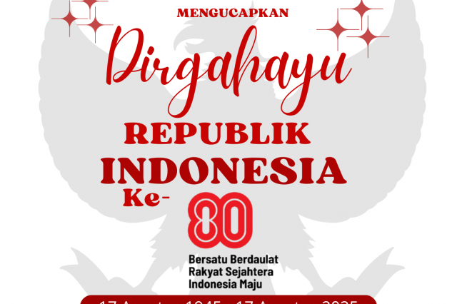 MDL NET JAMBI MENGUCAPKAN HUT RI KE-80