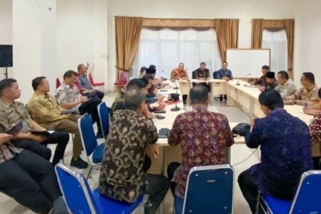 PJ Bupati Kerinci Rapat Penanganan Banjir