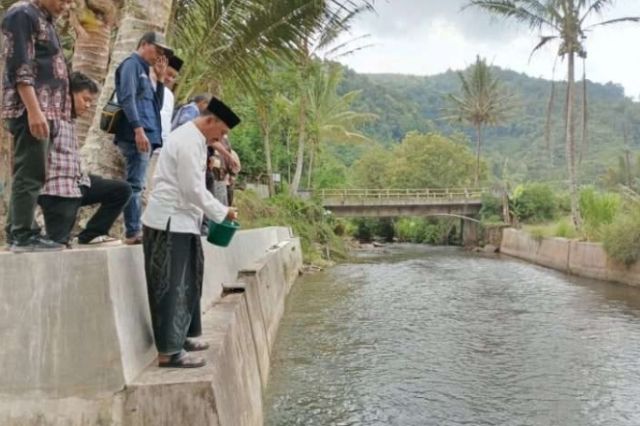 Pj. Bupati Asraf bersama jajaran Kepala Perangkat Daerah kunjungi desa pungut hilir
