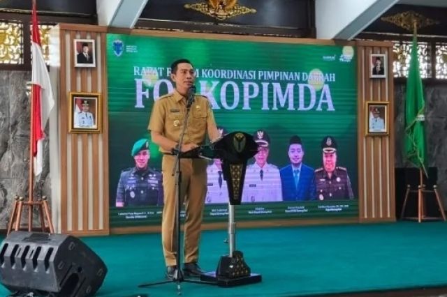Pemkab Batang Hari gelar rapat forkopimda dalam dukungan stabilitas sosial dan politik