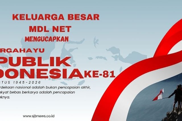Keluarga besar MDL NET Mengucapkan HUT RI ke-81