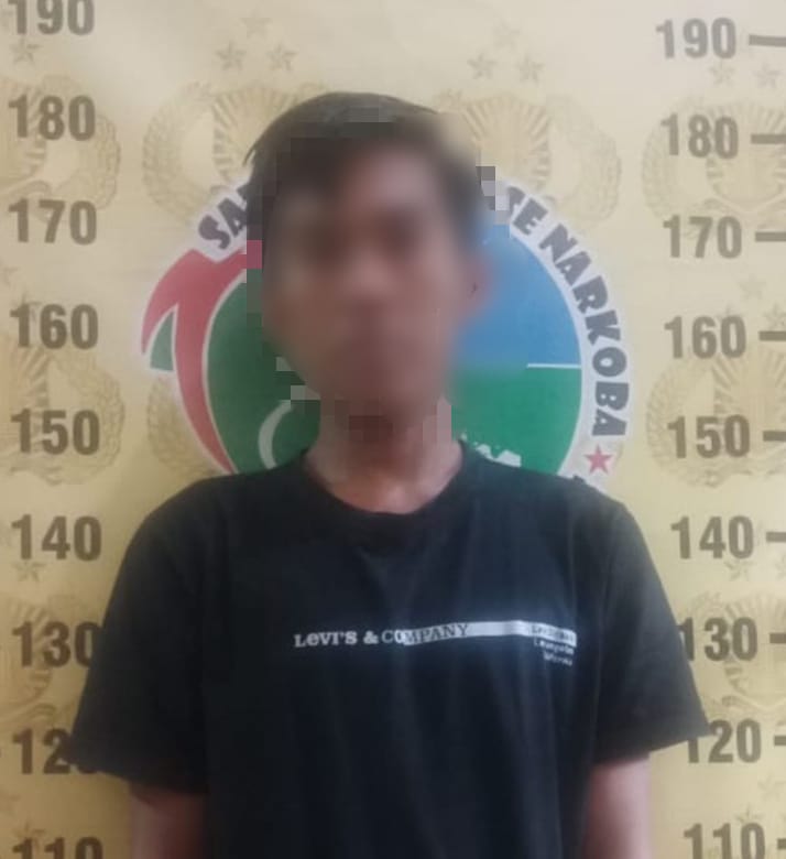 Masih Dibawah Umur Aldo Sudah Simpan 33 Bungkus Sabu