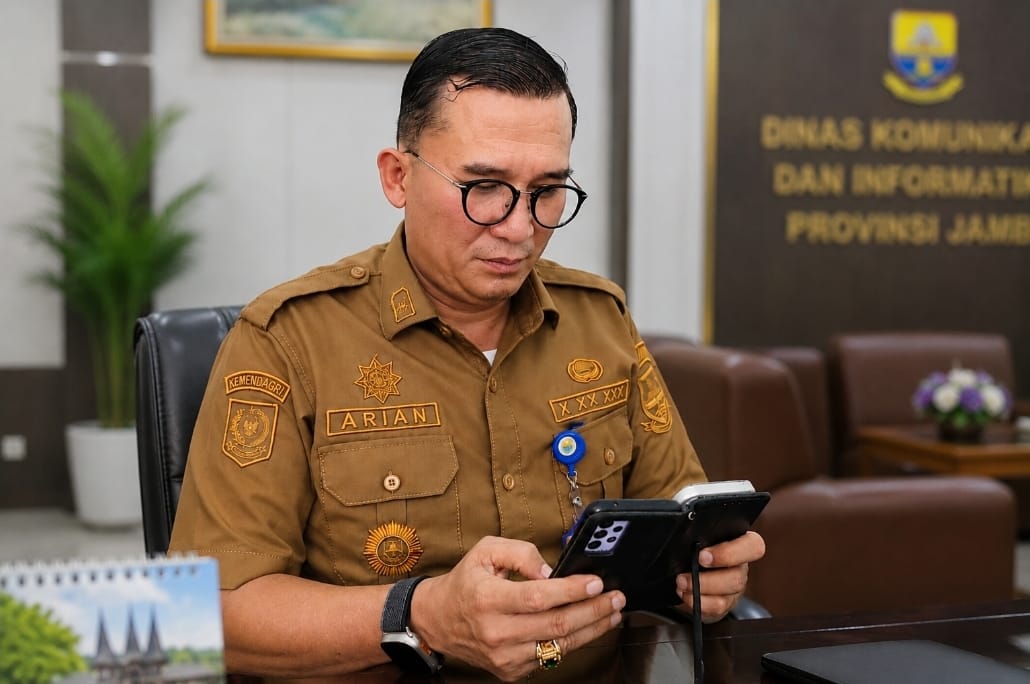 Bantah Isu Raibnya Uang Rakyat Rp1,5 Triliun di Era Al Haris , Kadis Kominfo Jambi Ariansyah