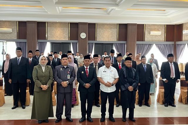 Wakil Bupati Tebo Lantik 27 Pejabat di Lingkungan Pemkab Tebo