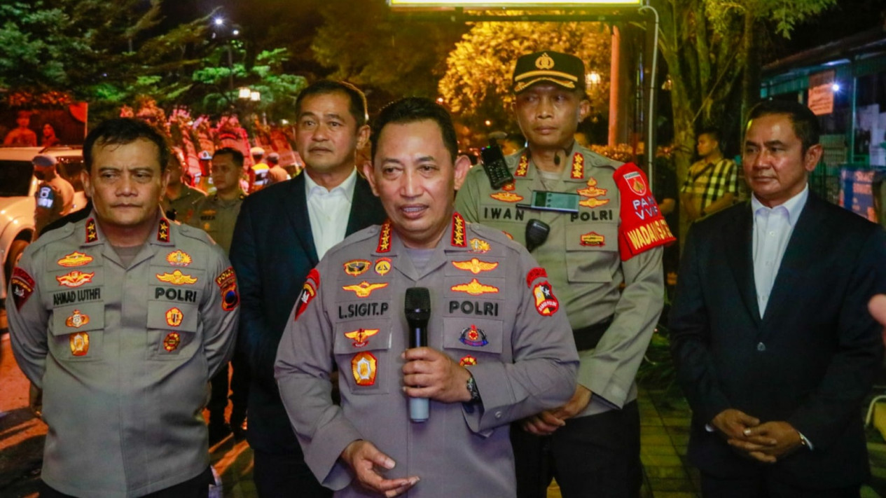 Kapolri Bersyukur Rangkaian Pernikahan Putra Presiden Joko Widodo Berjalan Aman